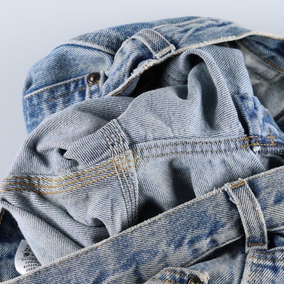 Carhartt Loose Original Fit Double Knee Denim Painter Pants, Men's W29 (approx.) cotton blue type Vintage Second Hand