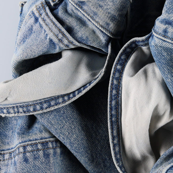 Carhartt Loose Original Fit Double Knee Denim Painter Pants, Men's W29 (approx.) cotton blue type Vintage Second Hand
