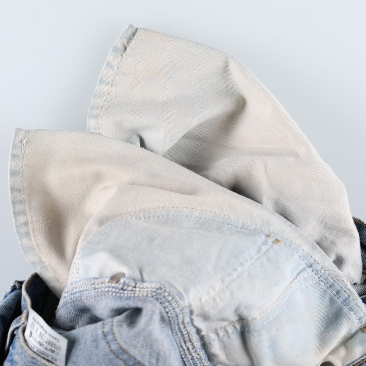 Carhartt Loose Original Fit Double Knee Denim Painter Pants, Men's W29 (approx.) cotton blue type Vintage Second Hand