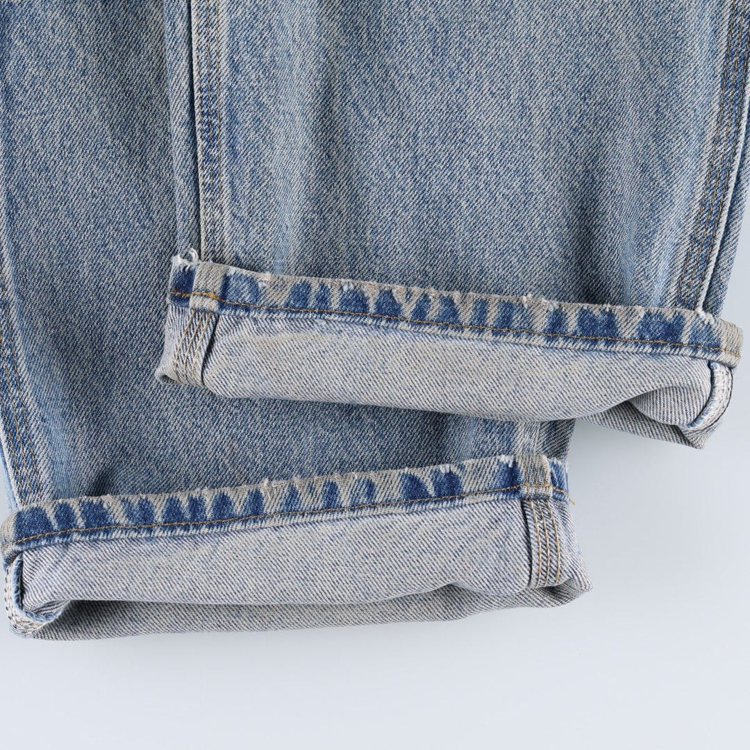 Carhartt Loose Original Fit Double Knee Denim Painter Pants, Men's W29 (approx.) cotton blue type Vintage Second Hand