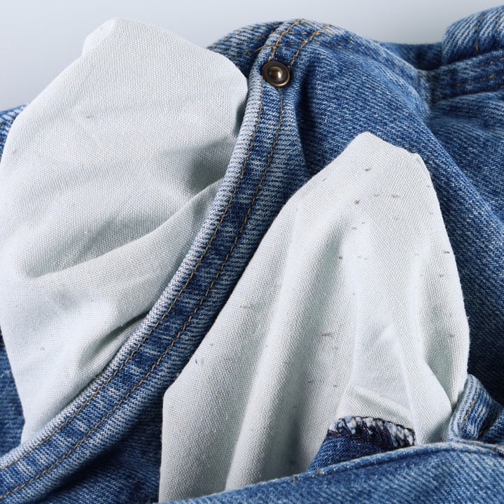 Carhartt Original Dungaree Fit Double Knee Denim Painter Pants, Men's W34 (approx.) cotton blue type Vintage Second Hand