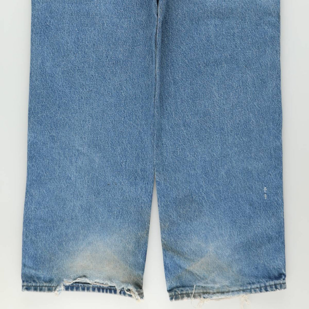 Carhartt Loose Original Fit Double Knee Denim Painter Pants, Men's Size W34 (approx.) cotton blue type Vintage Second Hand