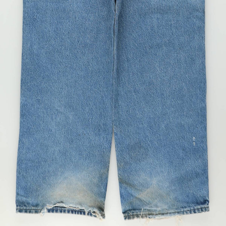 Carhartt Loose Original Fit Double Knee Denim Painter Pants, Men's Size W34 (approx.) cotton blue type Vintage Second Hand