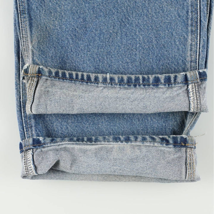 Carhartt Loose Original Fit Double Knee Denim Painter Pants, Men's Size W34 (approx.) cotton blue type Vintage Second Hand