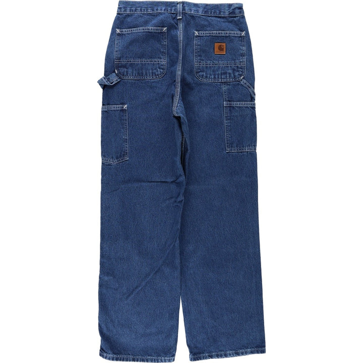 Carhartt Loose Original Fit Denim Painter Pants, Men's, W30 equivalent cotton blue type Vintage Second Hand