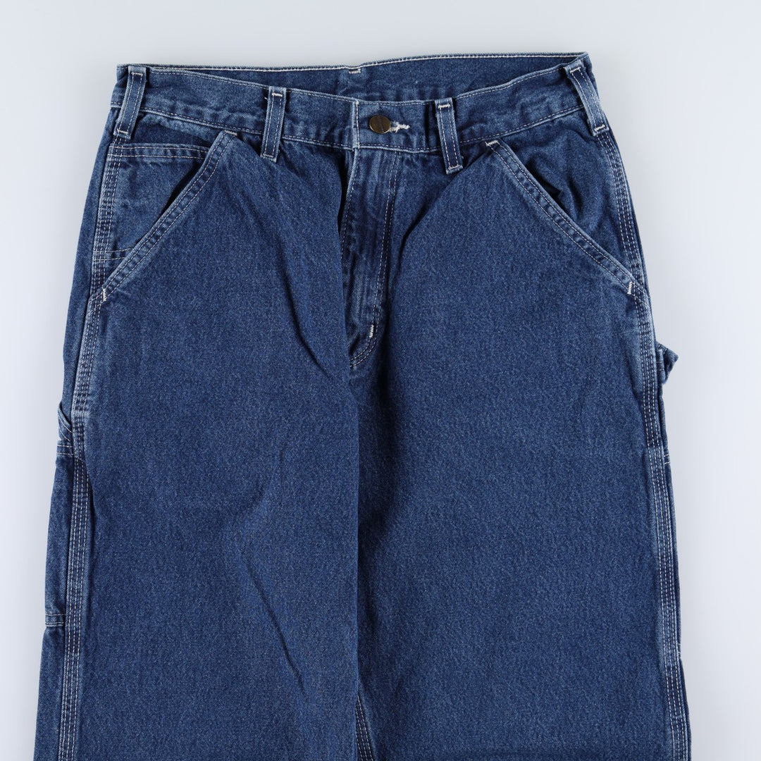 Carhartt Loose Original Fit Denim Painter Pants, Men's, W30 equivalent cotton blue type Vintage Second Hand