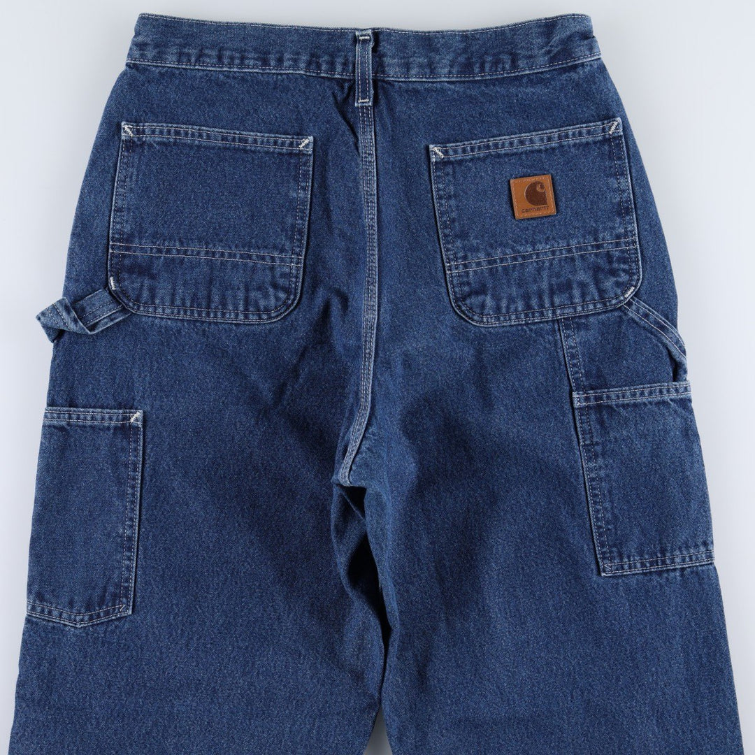 Carhartt Loose Original Fit Denim Painter Pants, Men's, W30 equivalent cotton blue type Vintage Second Hand