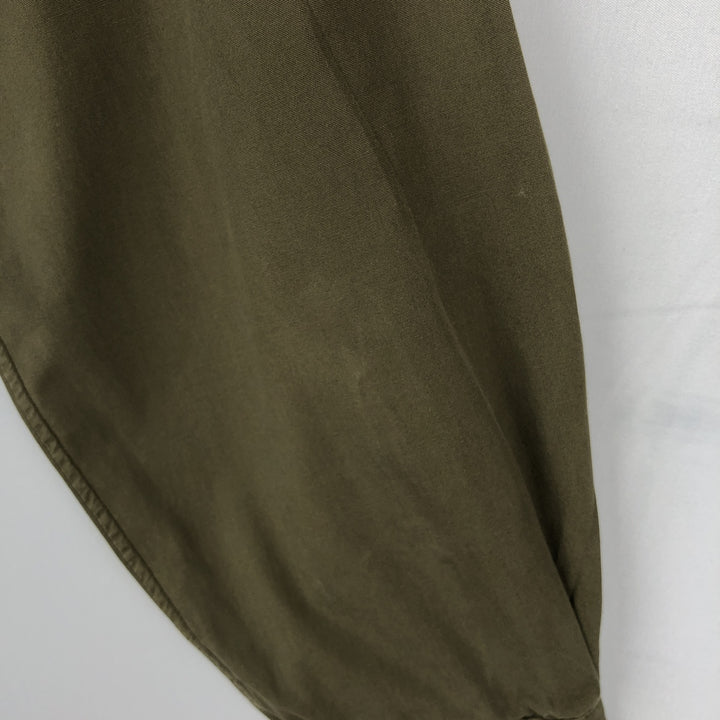 Ralph Lauren Classic Fit Long Sleeve Button Down Shirt Men's M cotton Khaki type Vintage Second Hand
