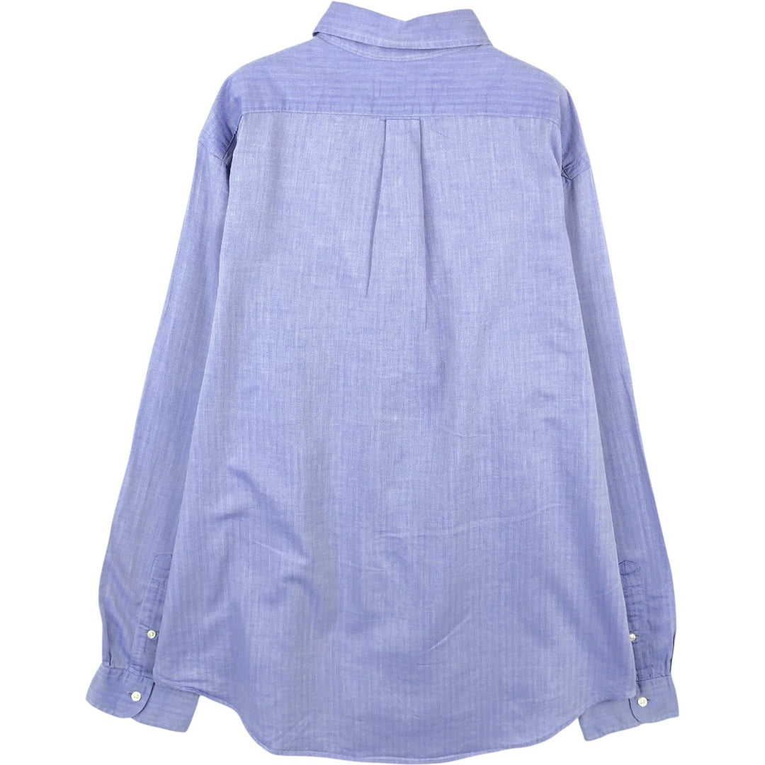 Ralph Lauren long sleeve button down shirt, men's XL size unclear Blue type light blue Vintage Second Hand