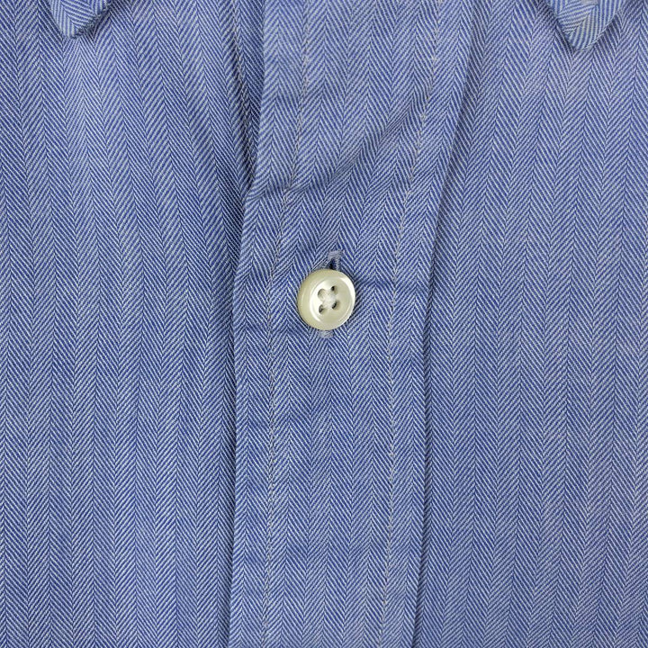 Ralph Lauren long sleeve button down shirt, men's XL size unclear Blue type light blue Vintage Second Hand