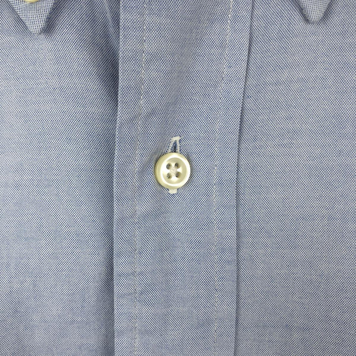 Ralph Lauren Classic Fit Long Sleeve Button Down Shirt, Men's Size L cotton Blue type light blue Vintage Second Hand