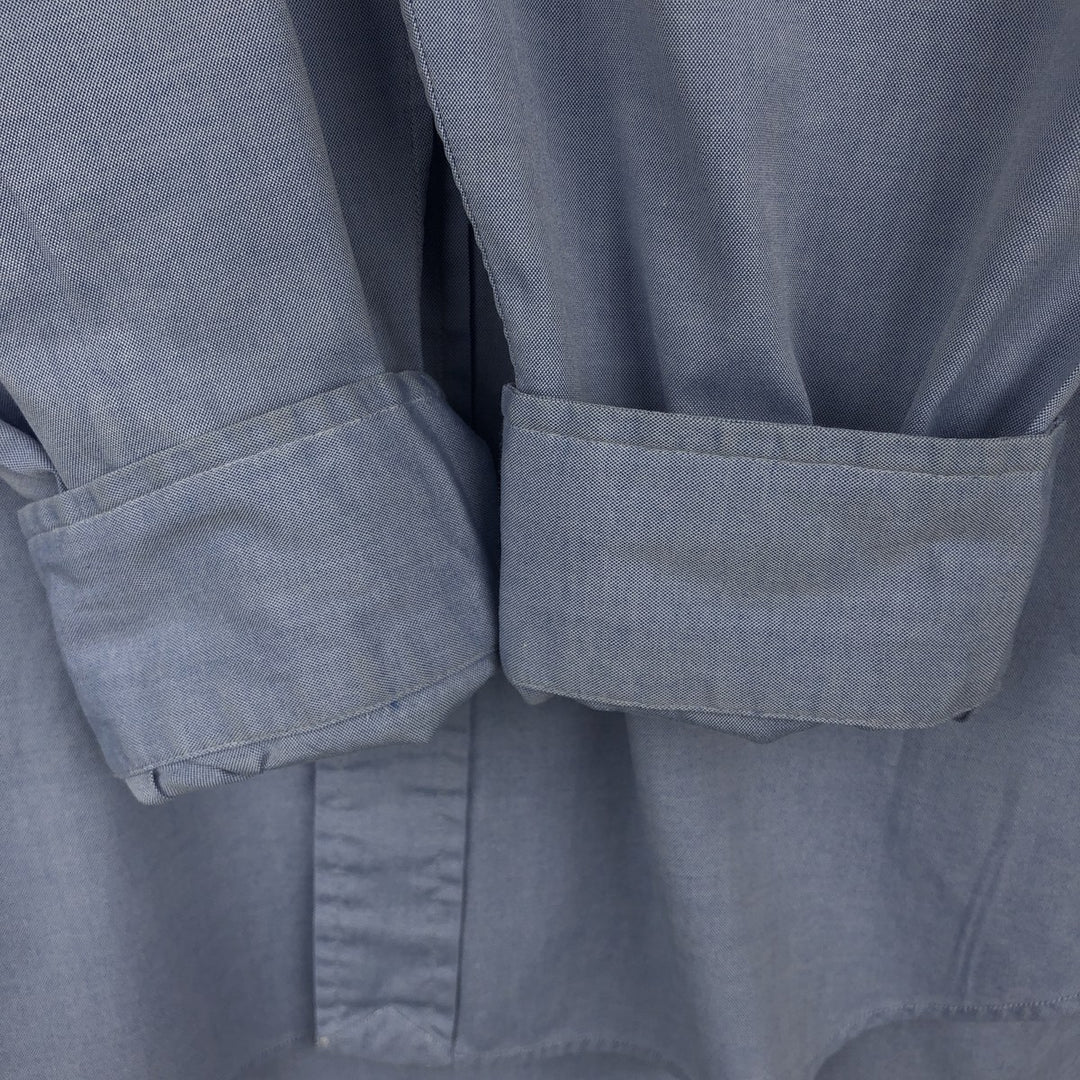 Ralph Lauren Classic Fit Long Sleeve Button Down Shirt, Men's Size L cotton Blue type light blue Vintage Second Hand
