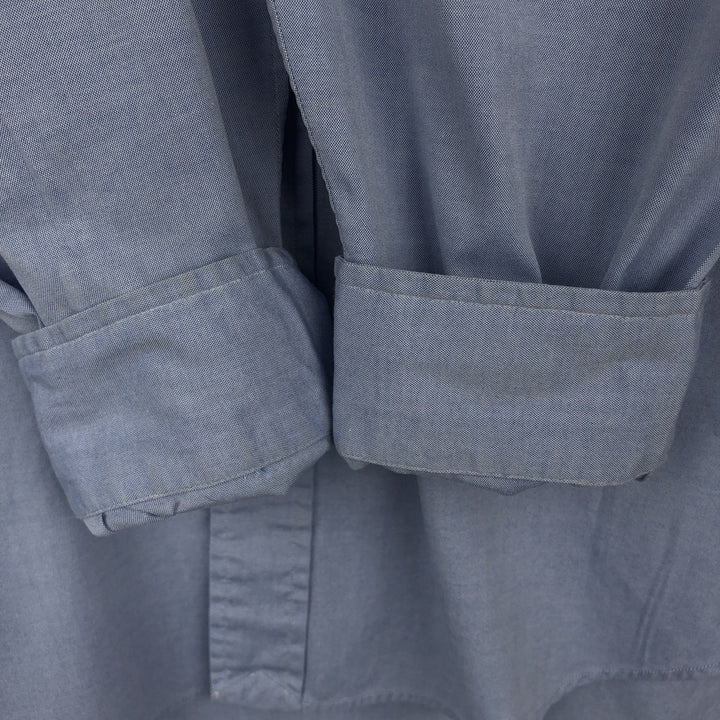 Ralph Lauren Classic Fit Long Sleeve Button Down Shirt, Men's Size L cotton Blue type light blue Vintage Second Hand