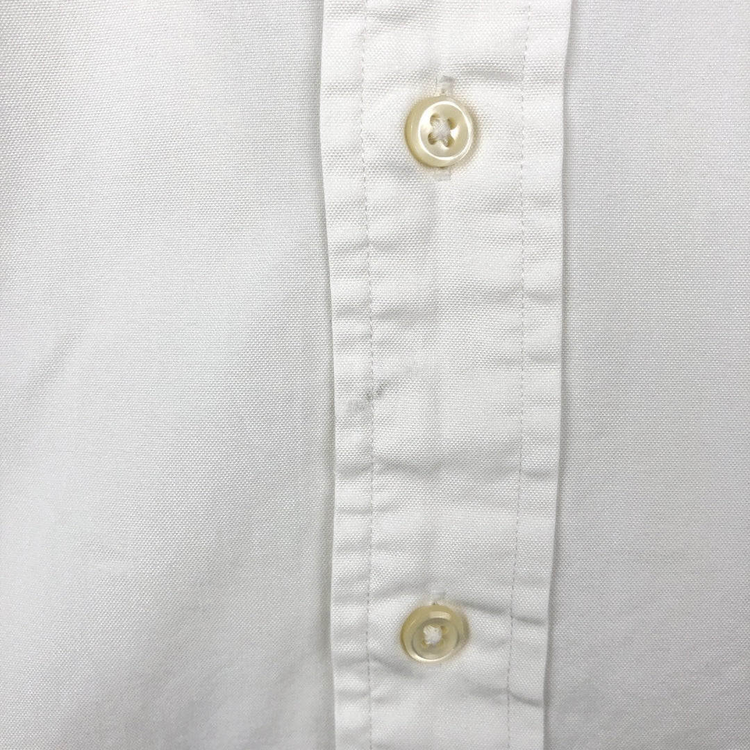 Ralph Lauren POLO RALPH LAUREN CLASSIC FIT long sleeve button down shirt men's XL equivalent cotton white type Vintage Second Hand