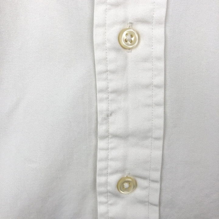 Ralph Lauren POLO RALPH LAUREN CLASSIC FIT long sleeve button down shirt men's XL equivalent cotton white type Vintage Second Hand