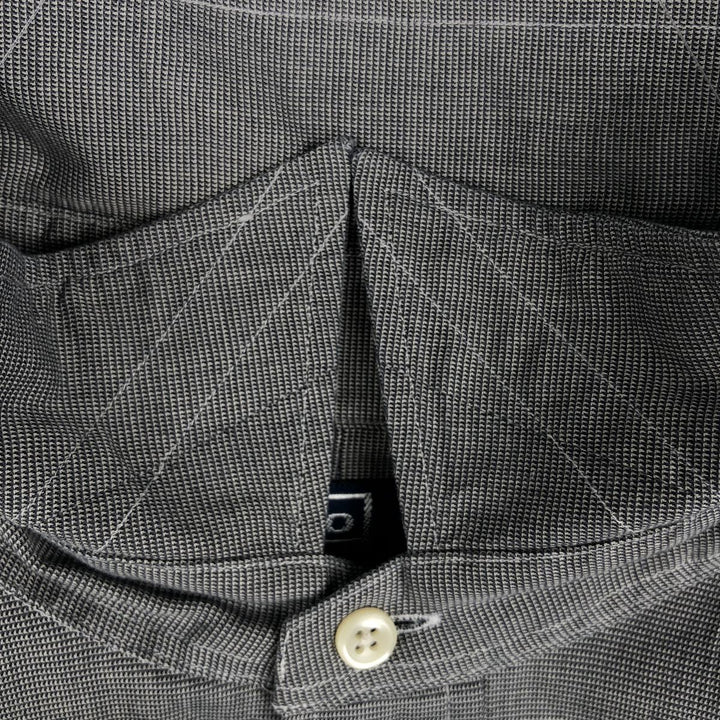 Ralph Lauren POLO by Ralph Lauren ANDREW long sleeve cotton shirt, men's size L cotton gray type Vintage Second Hand