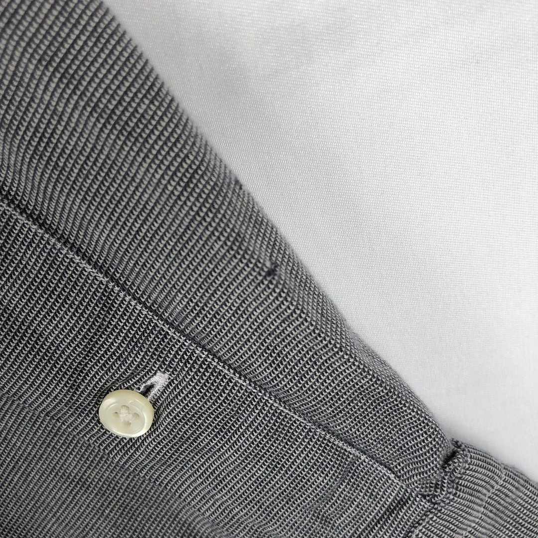 Ralph Lauren POLO by Ralph Lauren ANDREW long sleeve cotton shirt, men's size L cotton gray type Vintage Second Hand