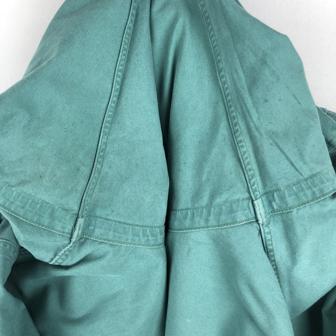 Ralph Lauren BLAKE long sleeve button down shirt, men's size M cotton green type Vintage Second Hand