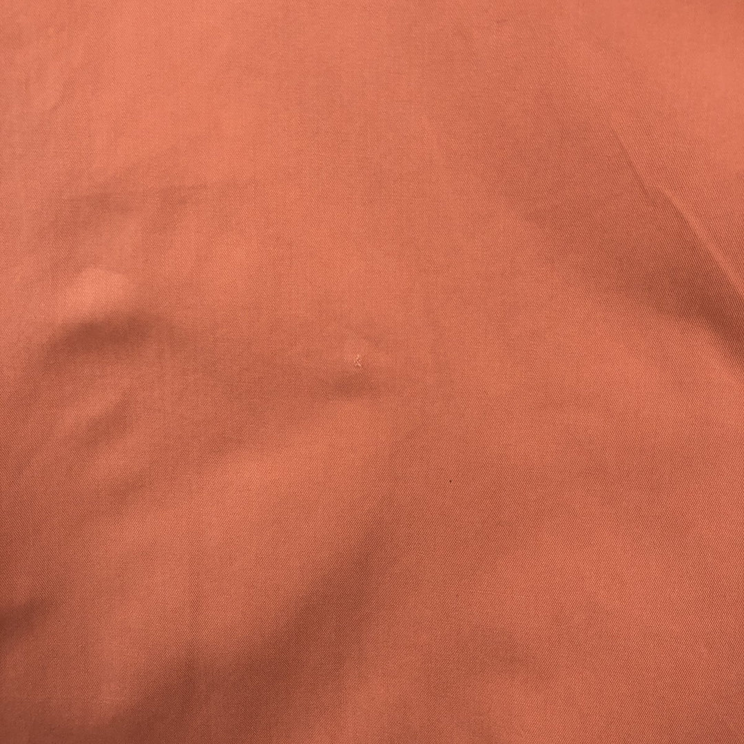 Ralph Lauren BLAKE long sleeve button down shirt, men's size L cotton orange type Vintage Second Hand