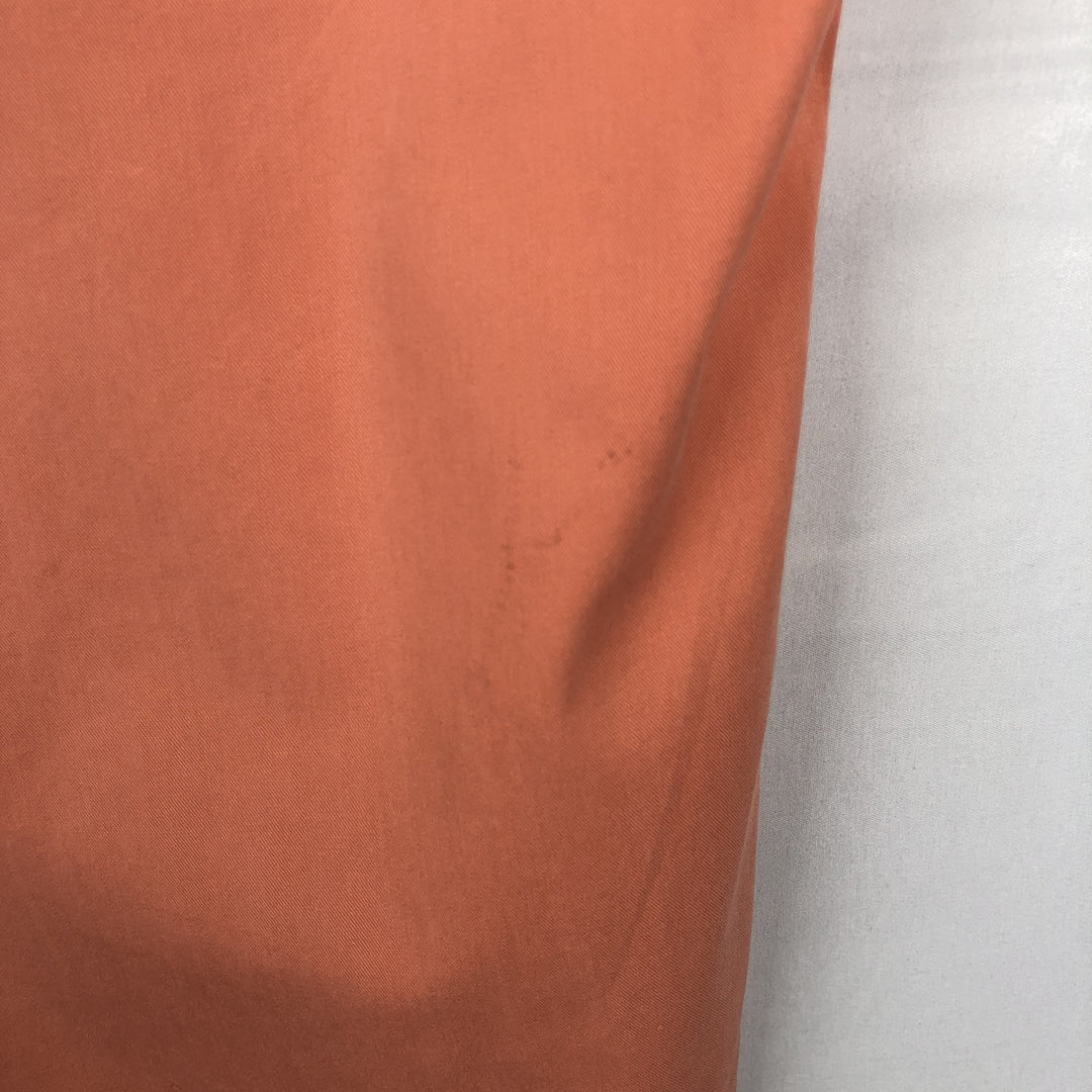 Ralph Lauren BLAKE long sleeve button down shirt, men's size L cotton orange type Vintage Second Hand