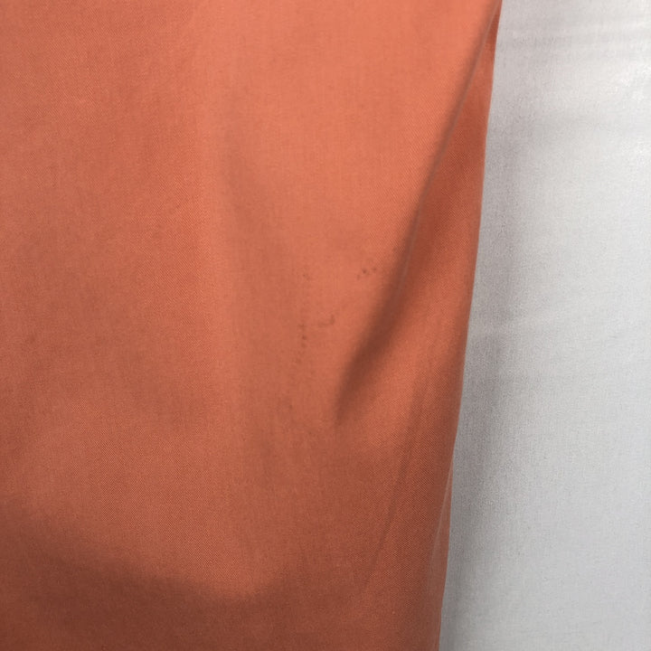 Ralph Lauren BLAKE long sleeve button down shirt, men's size L cotton orange type Vintage Second Hand