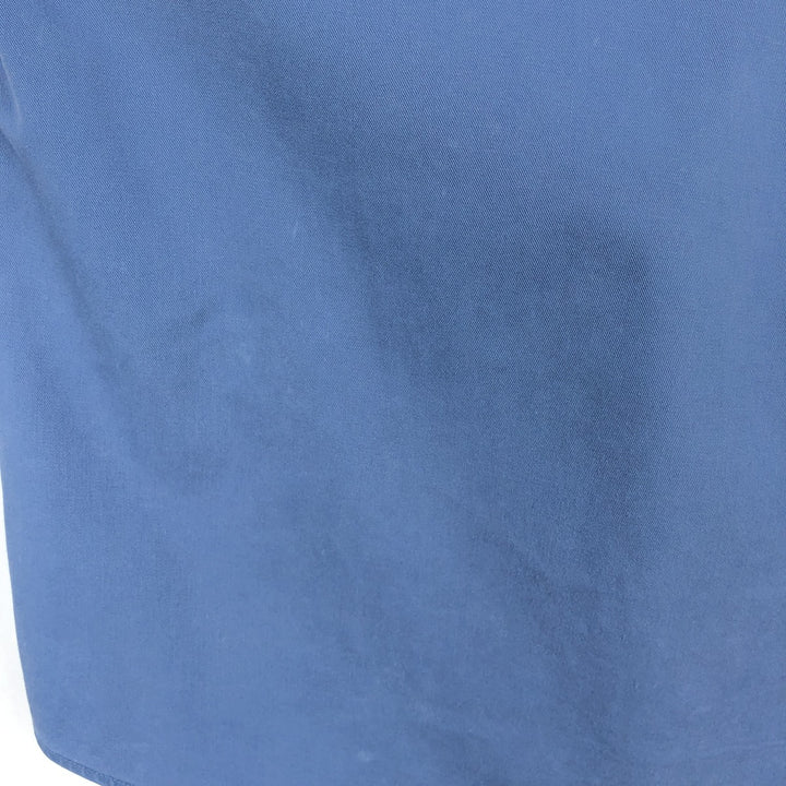 Ralph Lauren long sleeve button down shirt, men's XL size cotton blue type Vintage Second Hand