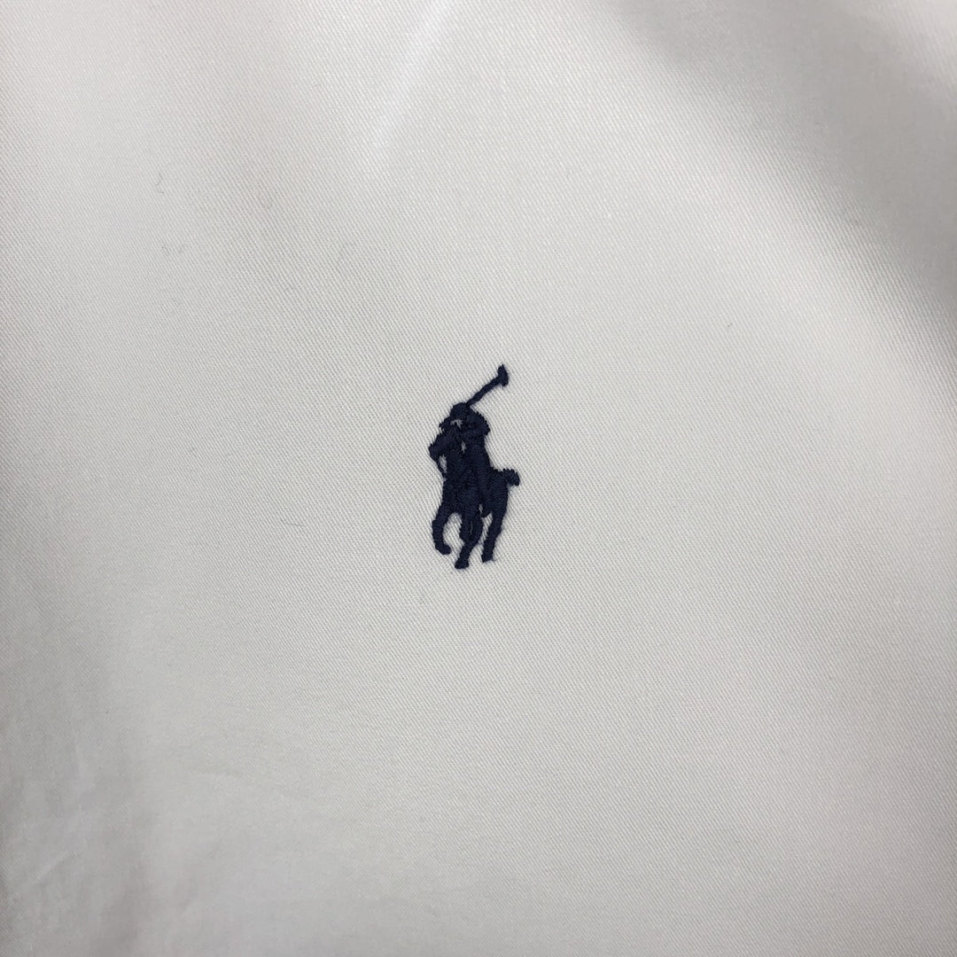 Ralph Lauren BLAKE long sleeve button down shirt, men's XL size cotton white type Vintage Second Hand