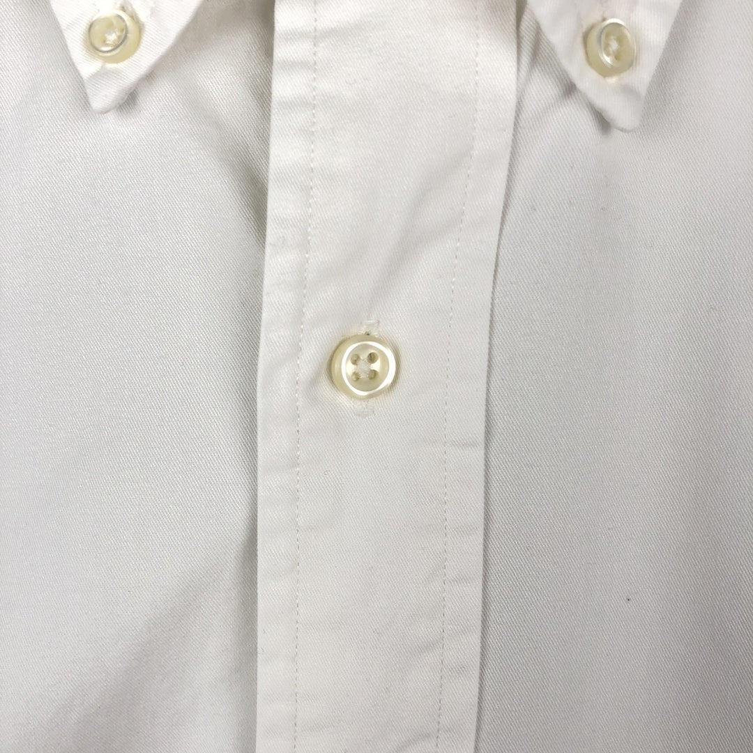 Ralph Lauren BLAKE long sleeve button down shirt, men's XL size cotton white type Vintage Second Hand