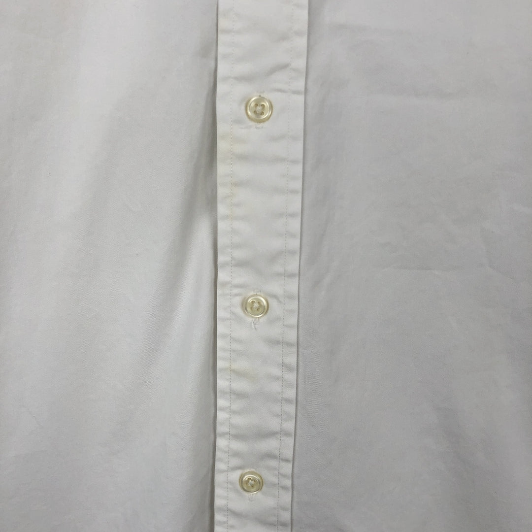 Ralph Lauren BLAKE long sleeve button down shirt, men's XL size cotton white type Vintage Second Hand