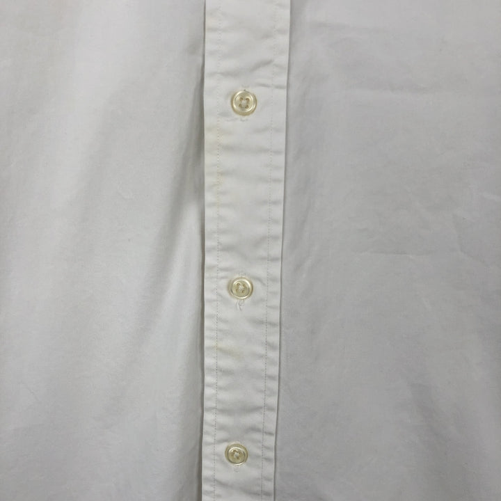 Ralph Lauren BLAKE long sleeve button down shirt, men's XL size cotton white type Vintage Second Hand
