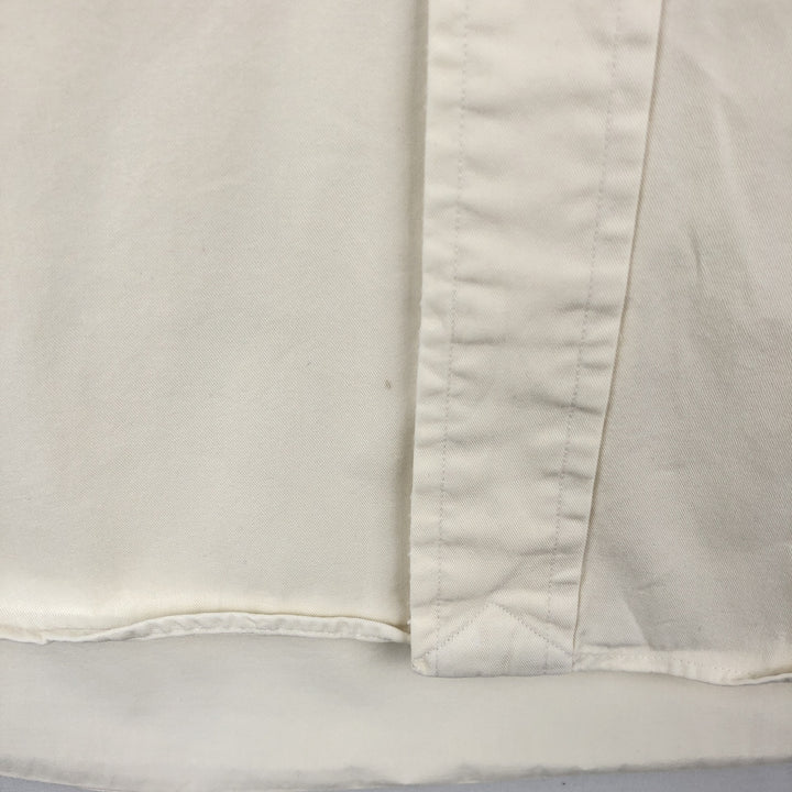 Ralph Lauren Classic Fit Long Sleeve Button Down Shirt, Men's Size L cotton Beige type Vintage Second Hand