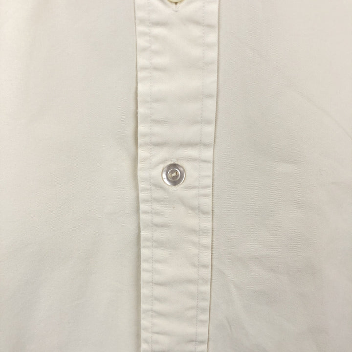 Ralph Lauren Classic Fit Long Sleeve Button Down Shirt, Men's Size L cotton Beige type Vintage Second Hand