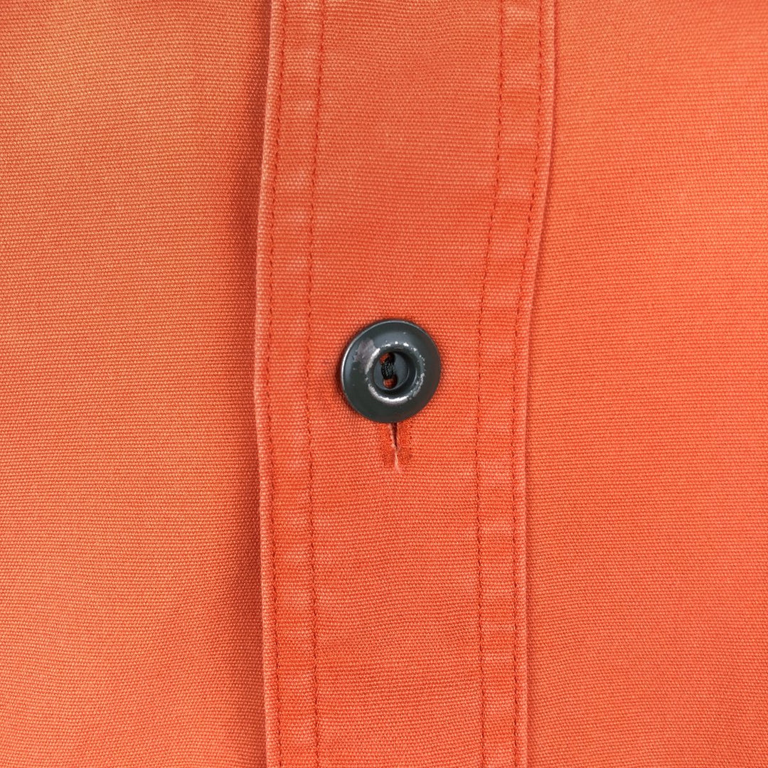 Ralph Lauren POLO by Ralph Lauren long-sleeved cotton shirt, men's size M cotton orange type Vintage Second Hand