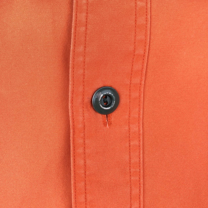 Ralph Lauren POLO by Ralph Lauren long-sleeved cotton shirt, men's size M cotton orange type Vintage Second Hand