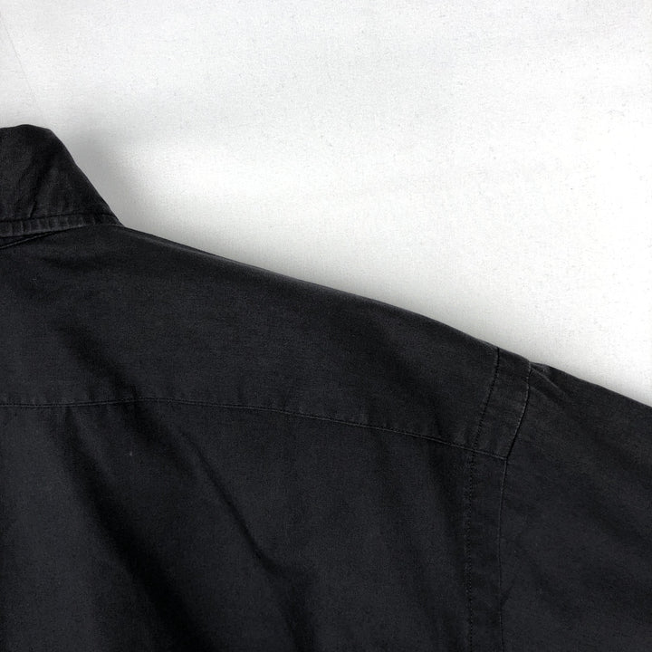 Ralph Lauren POLO by Ralph Lauren ANDREW long-sleeved cotton shirt, men's size M cotton black type Vintage Second Hand