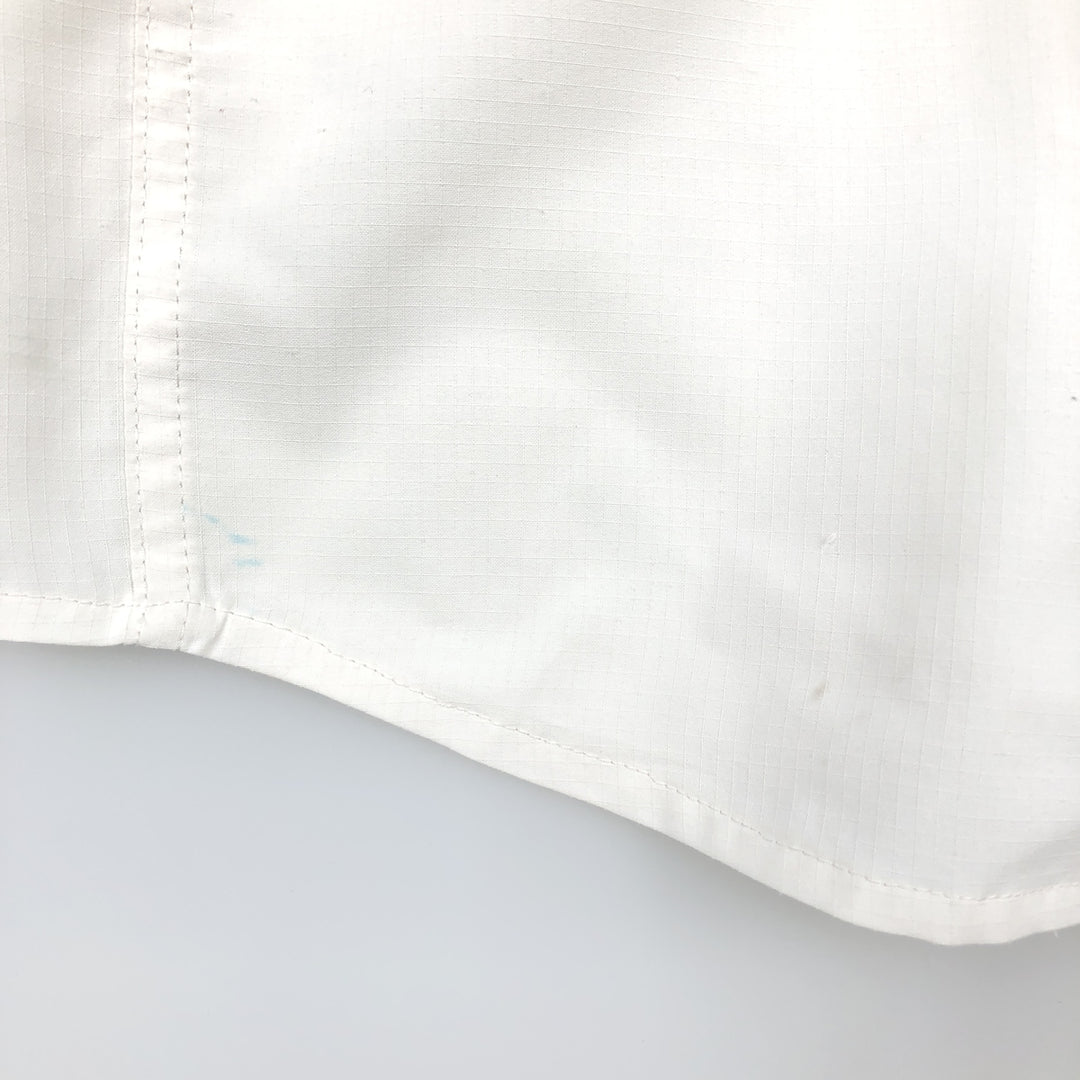Patagonia Ripstop Long-Sleeve Fishing Shirt with Hidden Button-Down, Men's Size S (approx.) unclear white type Vintage Second Hand