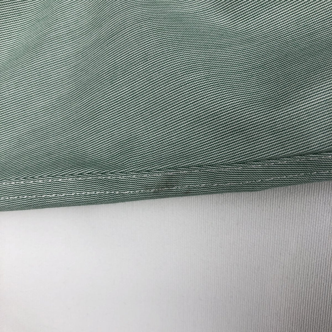 Brooks Brothers 1818 REGENT Long Sleeve Cotton Shirt, Men's Size Medium cotton green type Vintage Second Hand