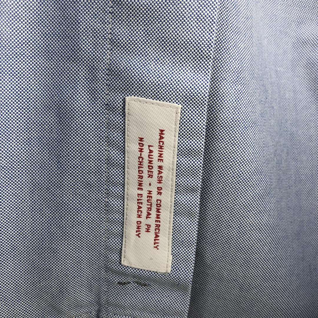 Brooks Brothers 346 long sleeve button-down shirt, men's size XL Supima Cotton blue type Vintage Second Hand