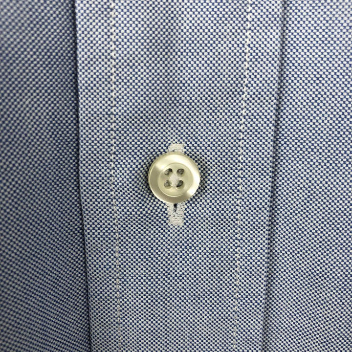 Brooks Brothers 346 long sleeve button-down shirt, men's size XL Supima Cotton blue type Vintage Second Hand