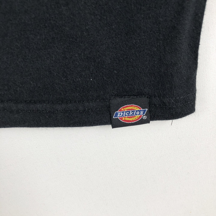 Dickies Long Sleeve T-Shirt, Men's XL cotton black type Vintage Second Hand