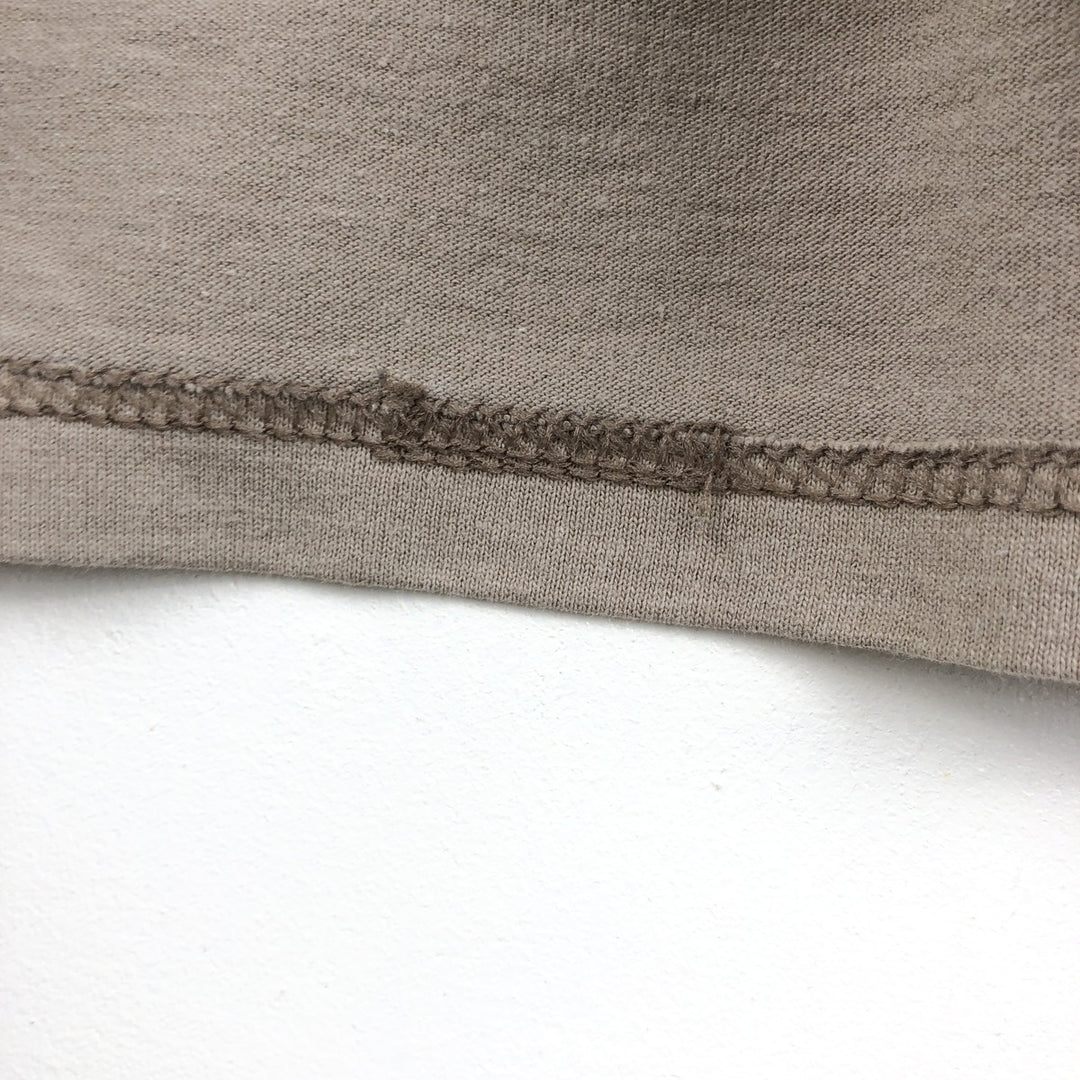 90'S Jerzees Long-Sleeve T-Shirt, Made in USA, Men's XL (approx.), Vintage cotton Beige type Vintage Second Hand