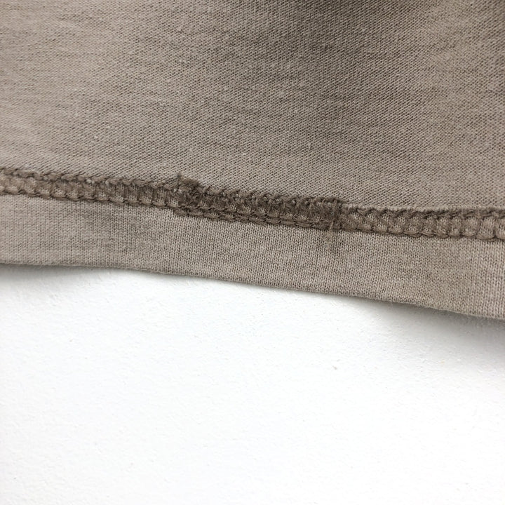 90'S Jerzees Long-Sleeve T-Shirt, Made in USA, Men's XL (approx.), Vintage cotton Beige type Vintage Second Hand