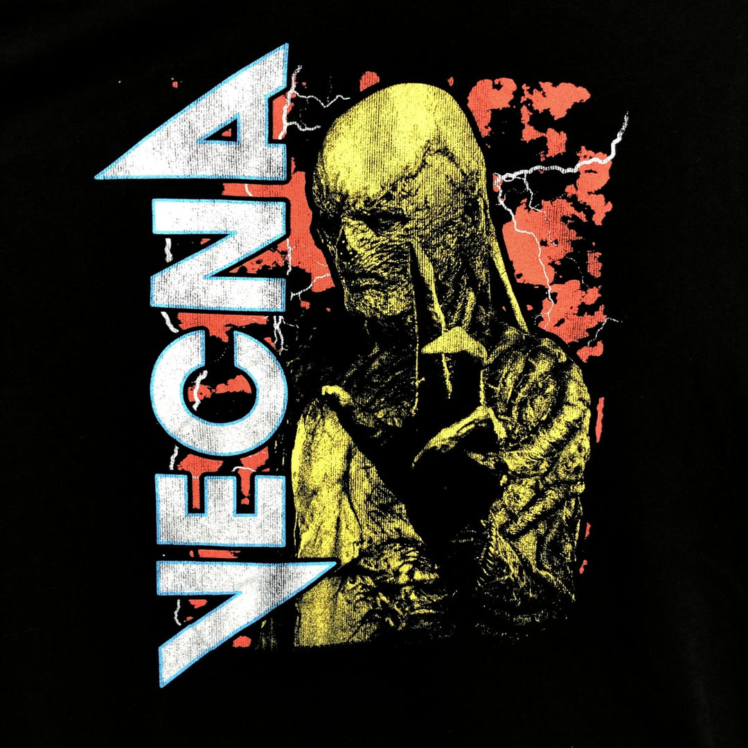 STRANGER THINGS VECNA Movie Long-Sleeve T-Shirt (Men's Size L) cotton black type Vintage Second Hand