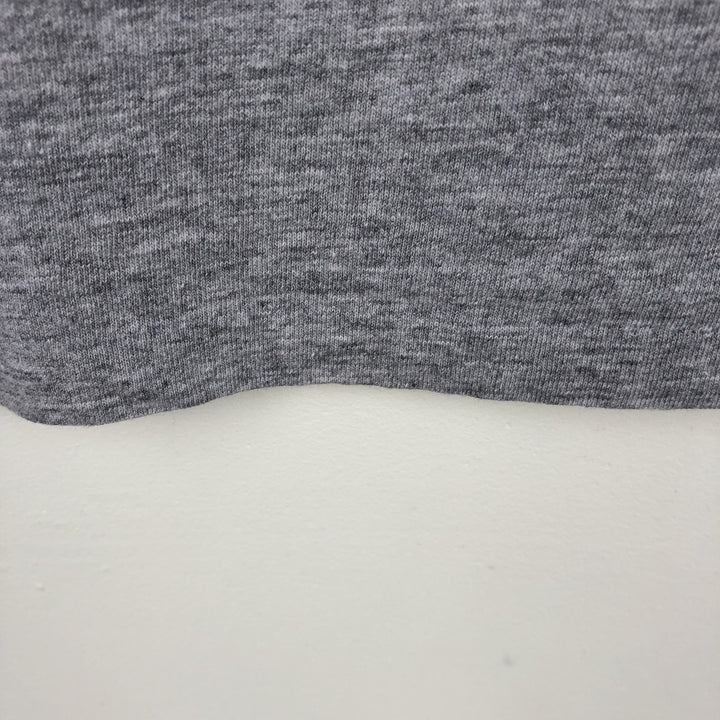 2000'S All Sport MAXWEIGHT College Long-Sleeve T-Shirt, Made in USA, Men's XL equivalent. cotton gray type Vintage Second Hand