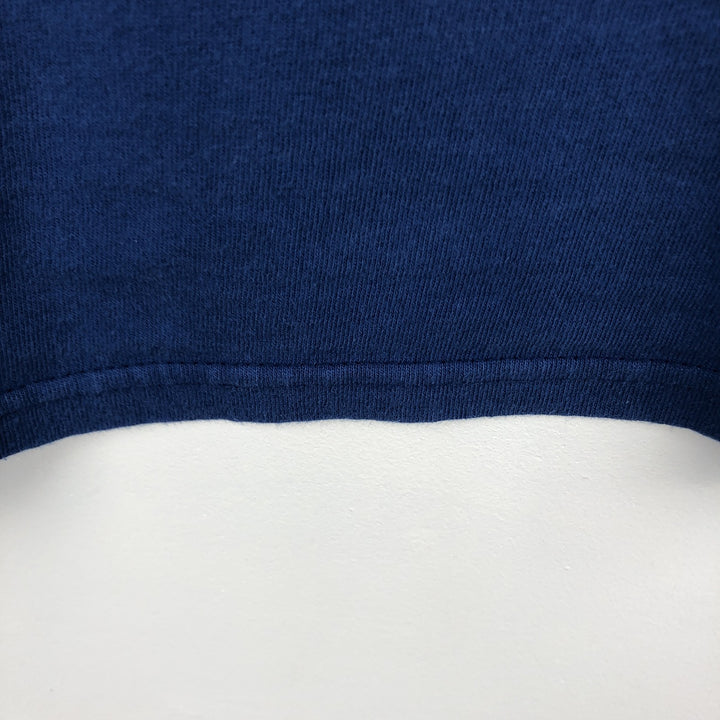 00'S Nike NIKE Long T-shirt Long T Men's XL size cotton blue type Vintage Second Hand