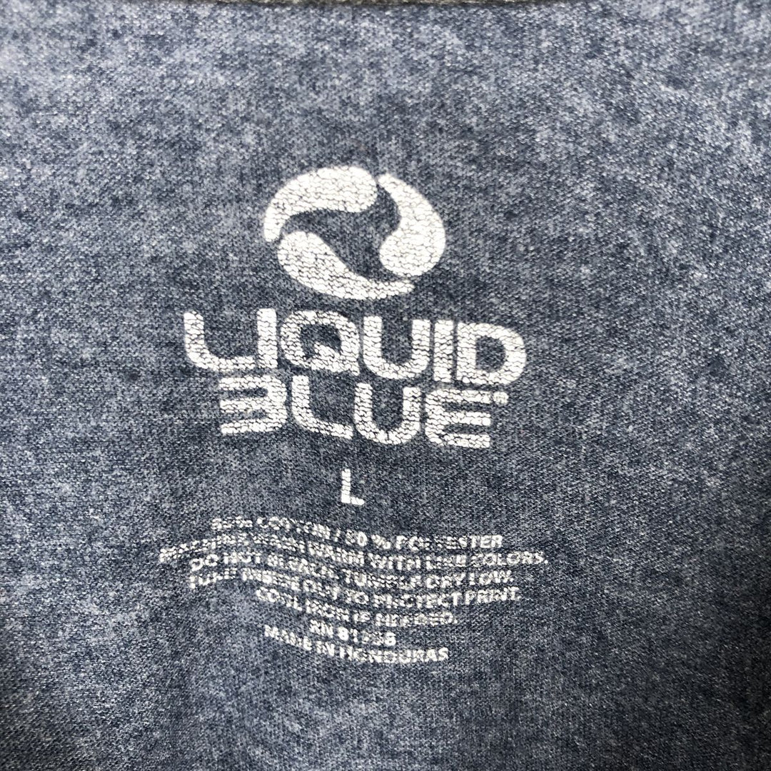 LIQUID BLUE AC cotton navy blue type Vintage Second Hand