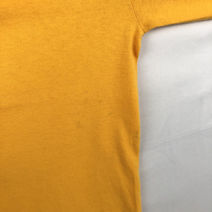Wu-Tang Clan Long-Sleeve Rap T-Shirt (Men's Size L) cotton yellow type Vintage Second Hand