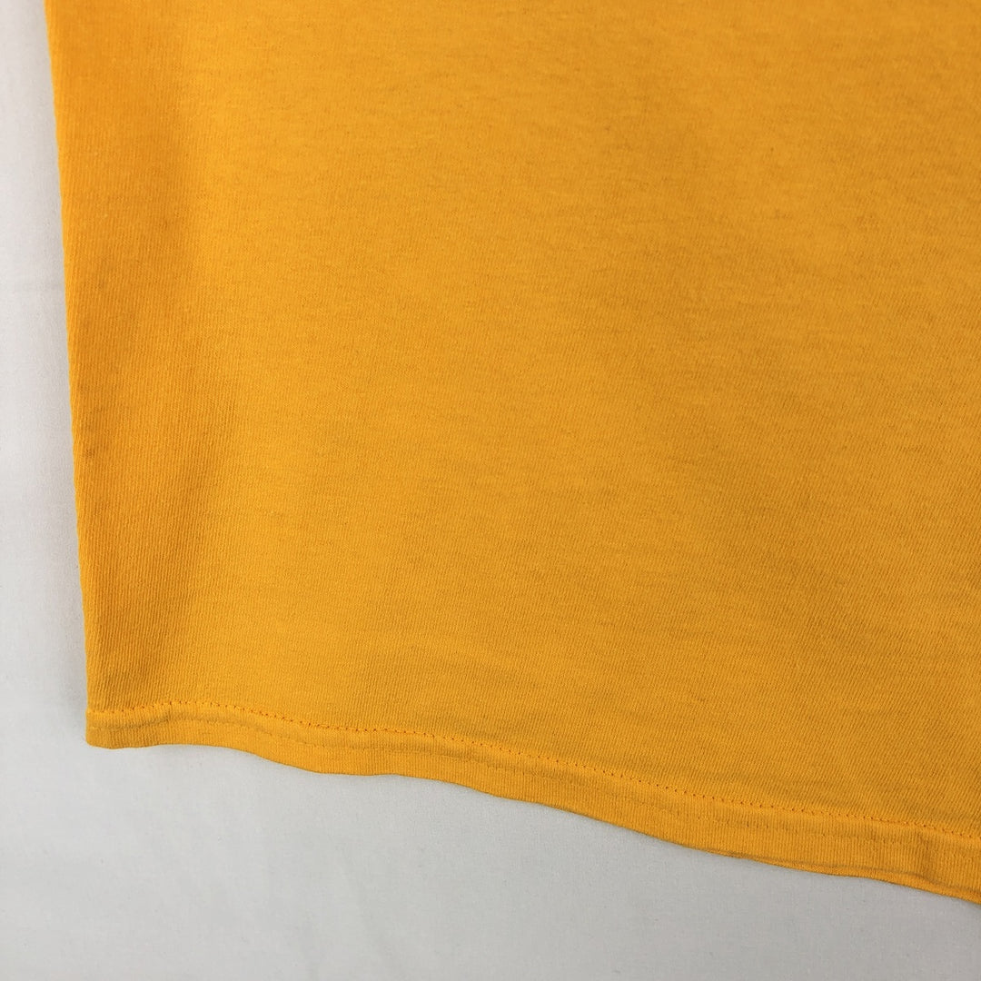 Wu-Tang Clan Long-Sleeve Rap T-Shirt (Men's Size L) cotton yellow type Vintage Second Hand