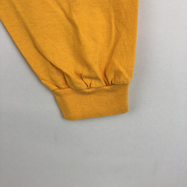 Wu-Tang Clan Long-Sleeve Rap T-Shirt (Men's Size L) cotton yellow type Vintage Second Hand