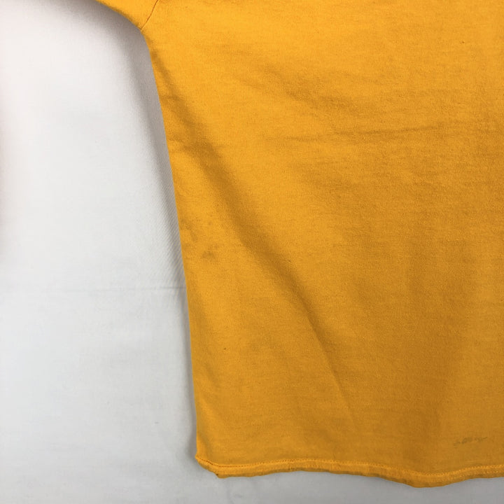 Wu-Tang Clan Long-Sleeve Rap T-Shirt (Men's Size L) cotton yellow type Vintage Second Hand
